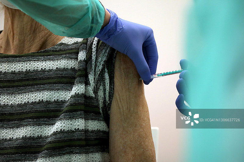 新冠疫苗接种图片素材