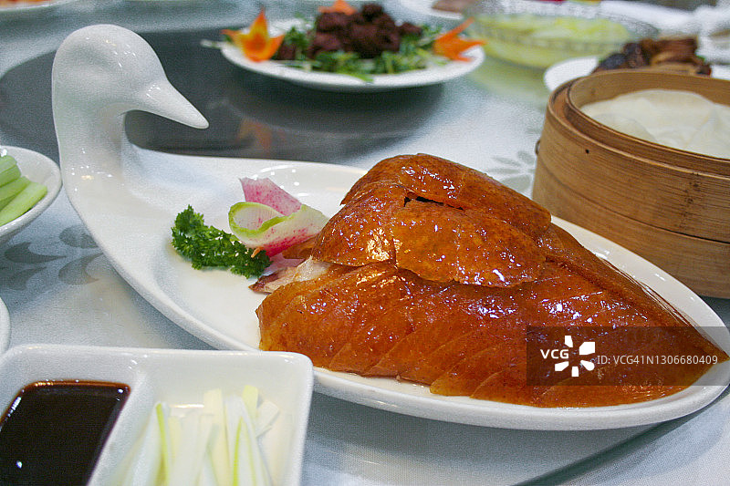 香脆的北京烤鸭图片素材