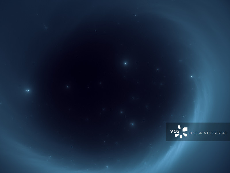 天空中的黑洞抽象数字云景图片素材