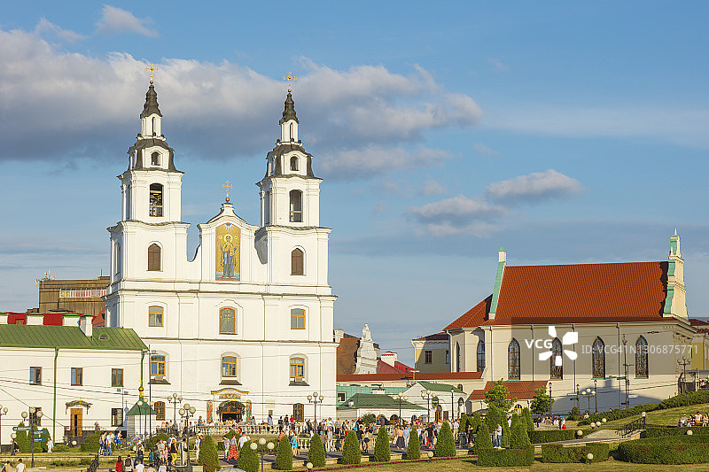 明斯克圣灵主教座堂图片素材