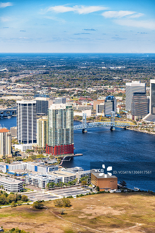 杰克逊维尔市中心图片素材