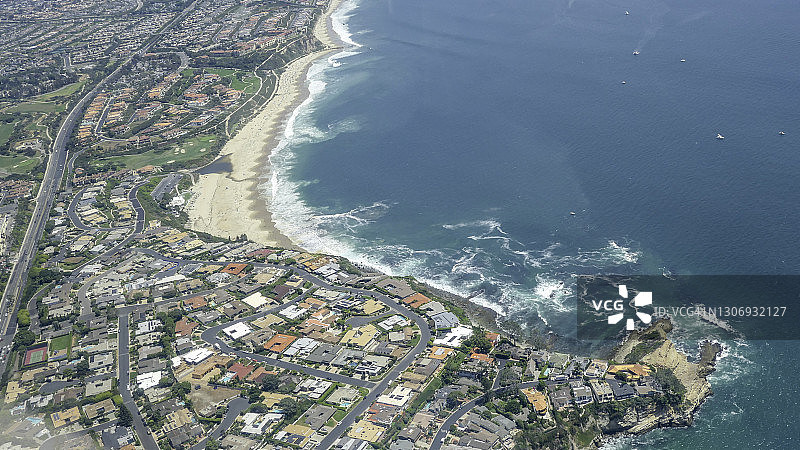 帝王湾、盐溪海滩和达纳角州海洋保护区图片素材