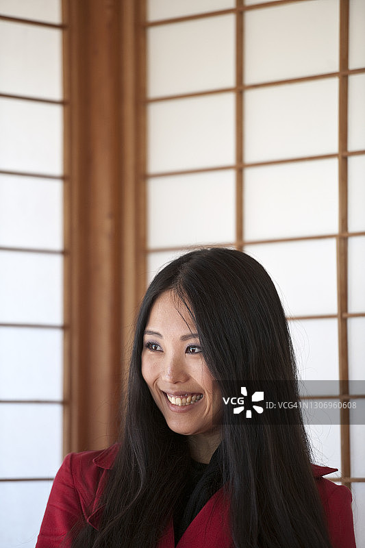 东京的日本美女图片素材