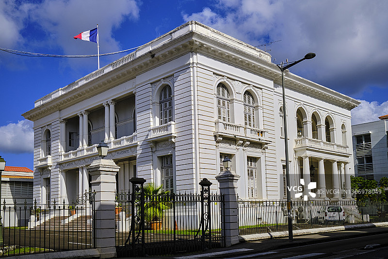 法国马提尼克法兰西堡图片素材