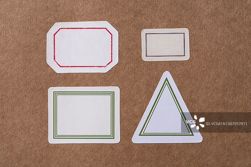 空白旅行邮票贴纸图片素材