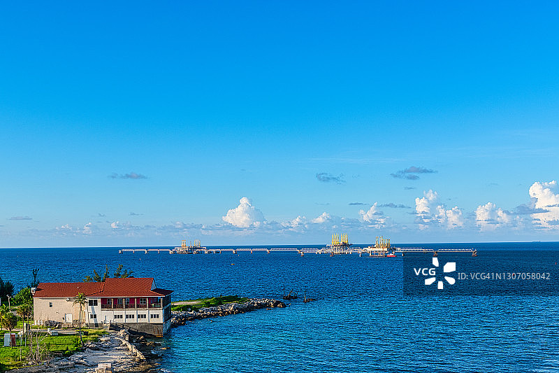 巴哈马自由港的沿海地区图片素材