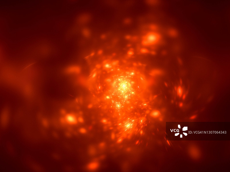 烟花抽象数字插画图片素材