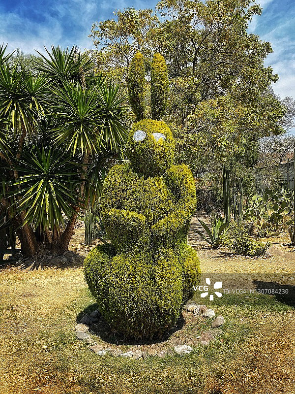 兔子造型艺术图片素材