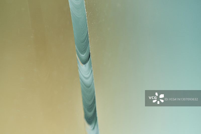 破碎玻璃微距特写图片素材