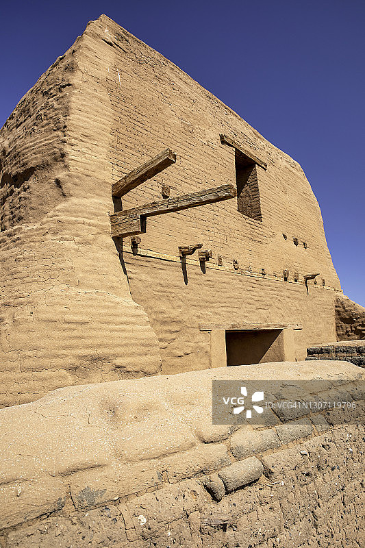 佩科斯国家历史公园的西班牙教堂遗址图片素材