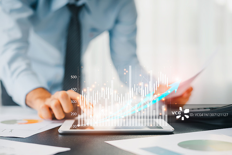 股市和未来业务增长的规划与策略图片素材