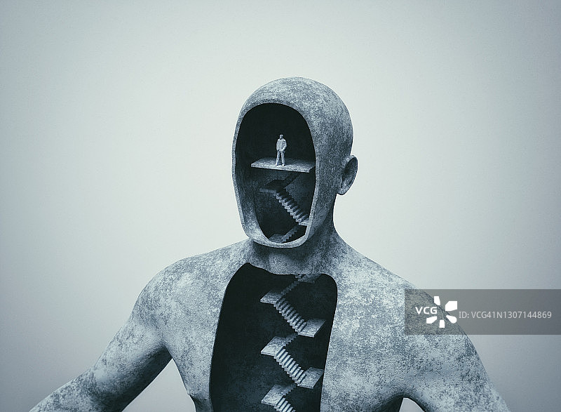 人型建筑内部楼梯图片素材