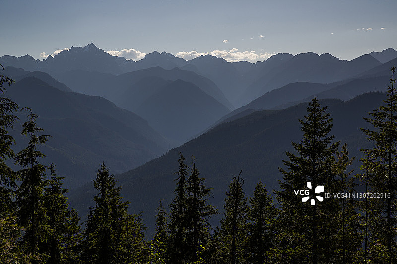 华盛顿州奥林匹克国家公园景观图片素材