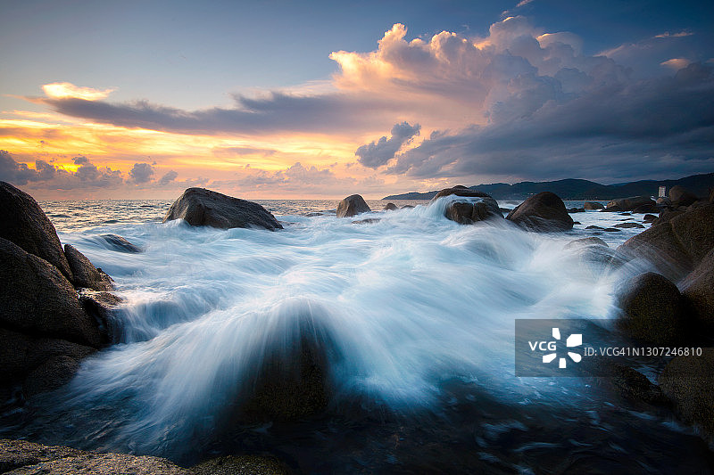 普吉岛未见海景图片素材