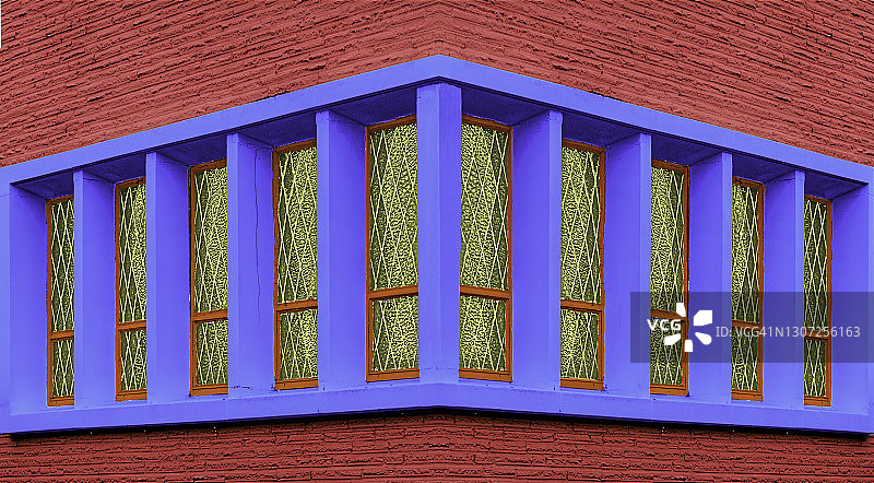 宗教对称之美图片素材