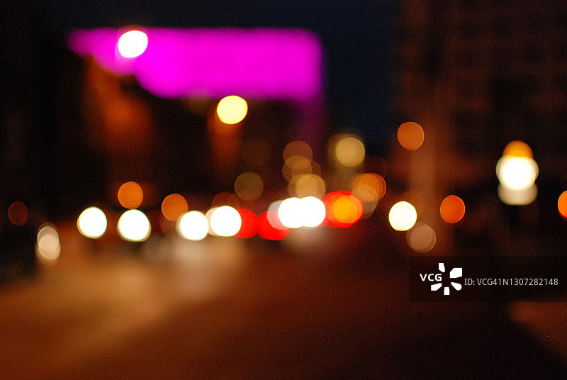 晚上的城市图片素材
