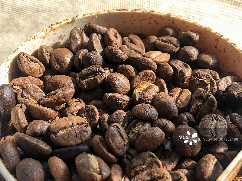 研磨咖啡图片素材