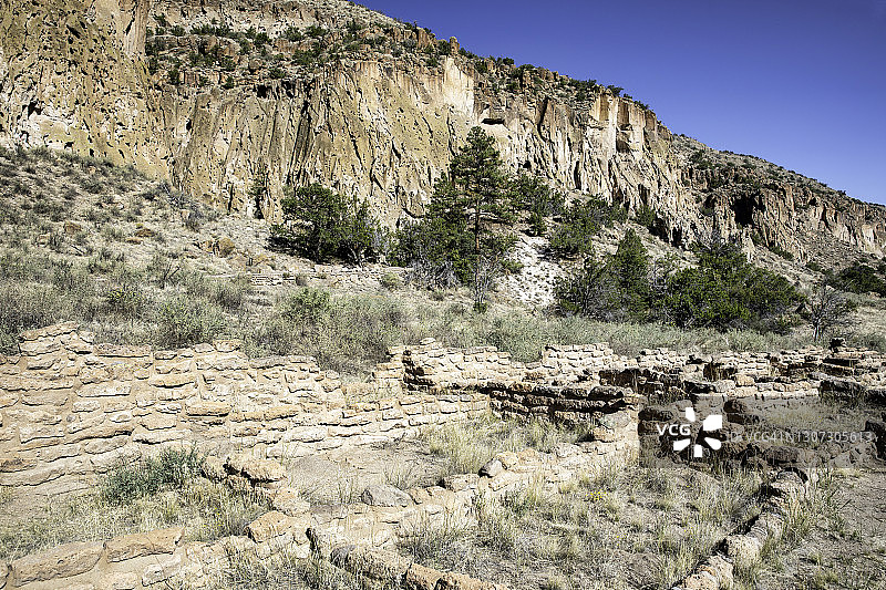 班德利尔国家纪念碑普韦布洛遗址图片素材