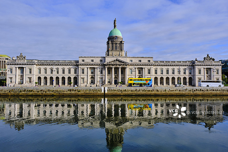爱尔兰共和国都柏林海关大楼图片素材