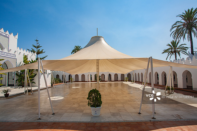 马贝拉阿卜杜勒·阿齐兹国王清真寺图片素材