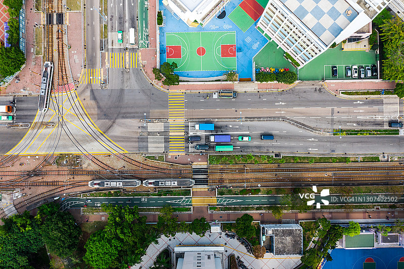 中国香港轻轨站图片素材