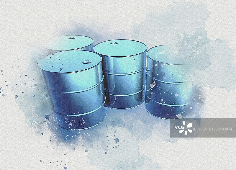 油桶插图图片素材