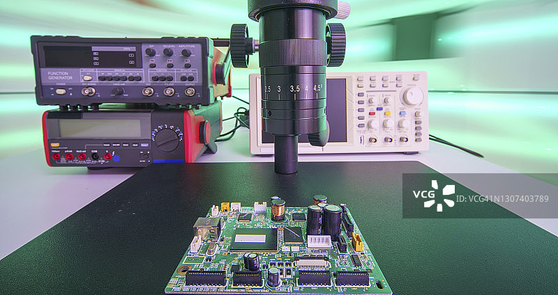 印刷电路板生产图片素材