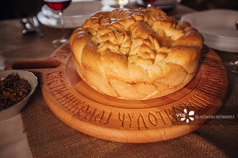 东正教风格装饰蛋糕图片素材