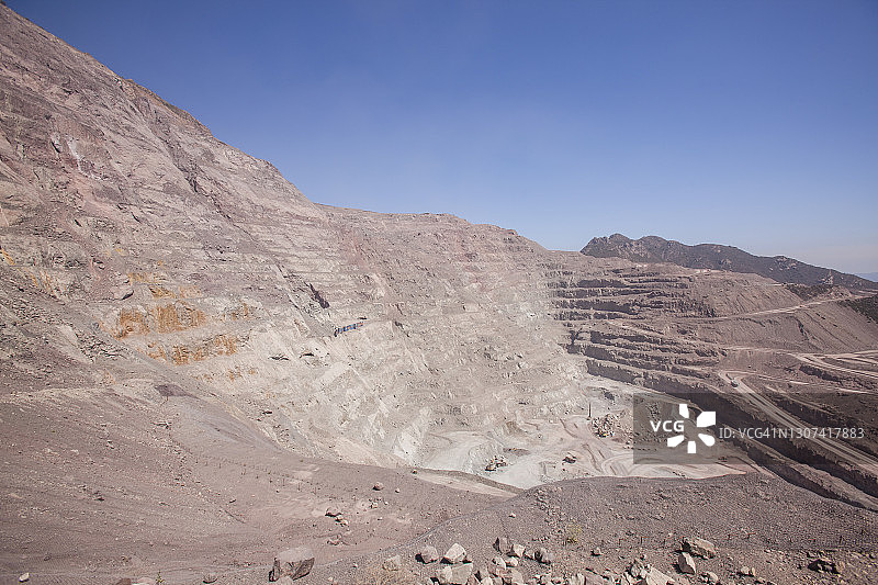 智利铜矿图片素材