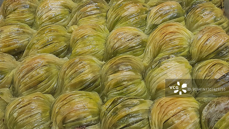 开心果奶油贻贝图片素材