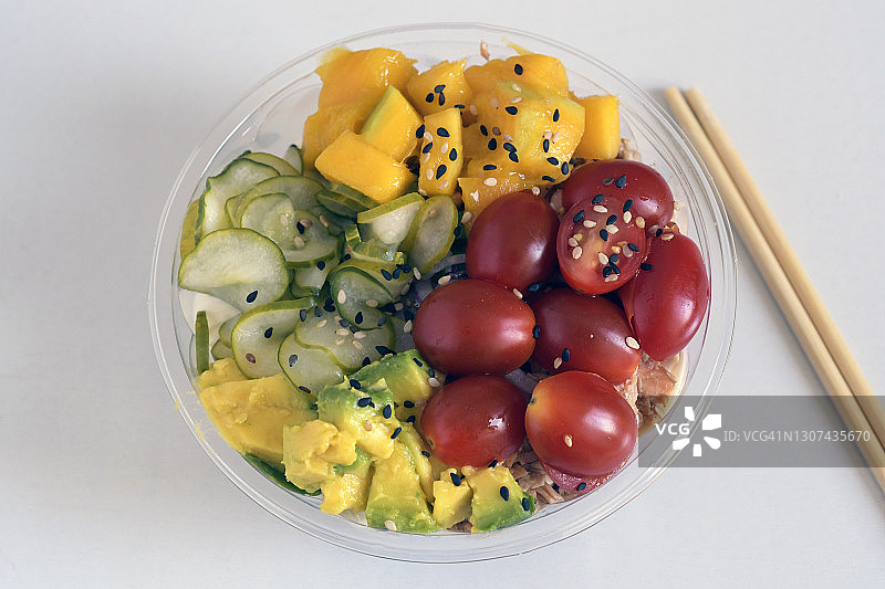 夏威夷盖饭图片素材