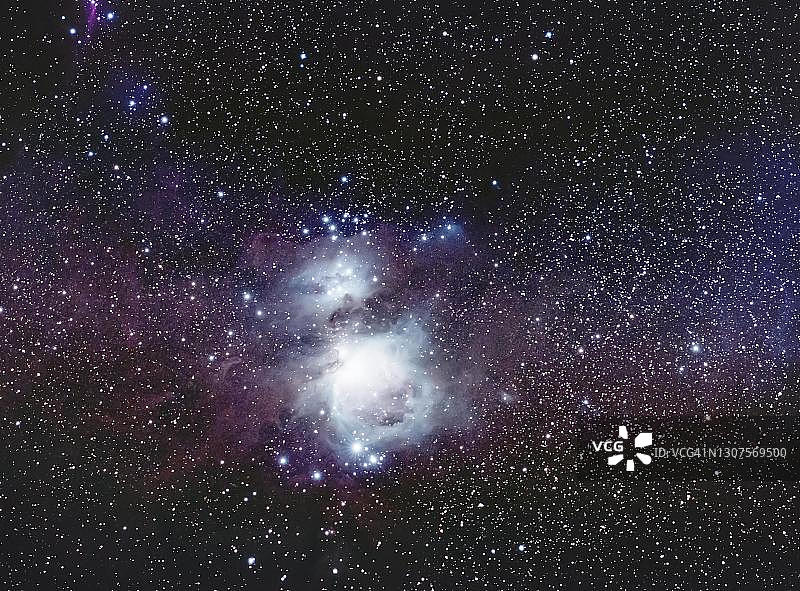 德国猎户座星云M42发射星云图片素材