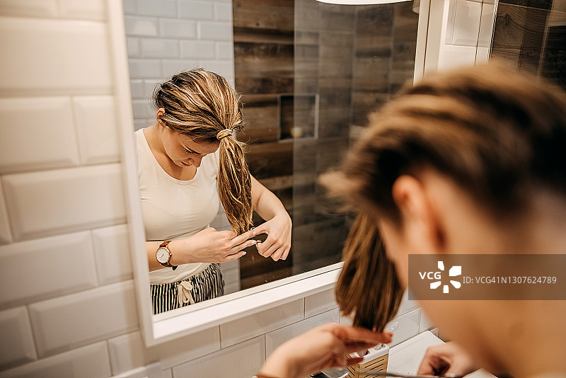 DIY理发图片素材