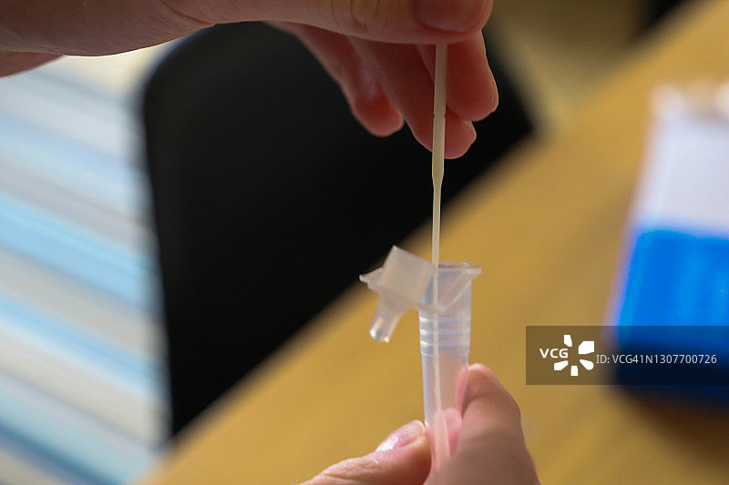 侧向流量测试图片素材