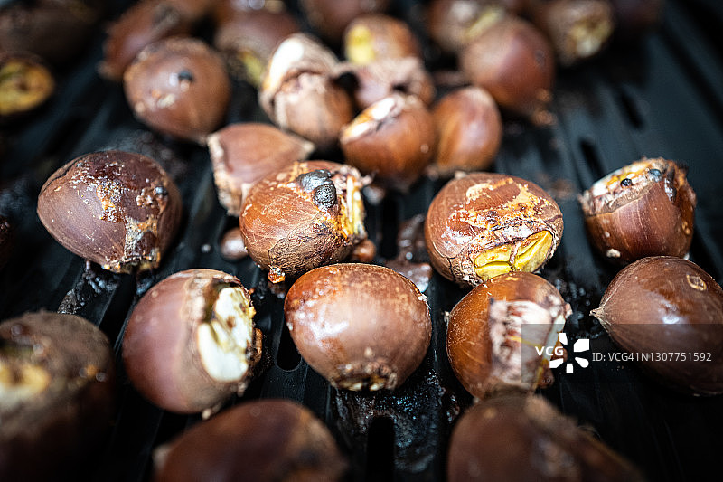 烤栗色图片素材