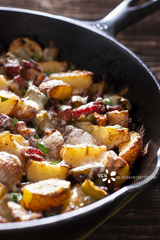 烤土豆图片素材