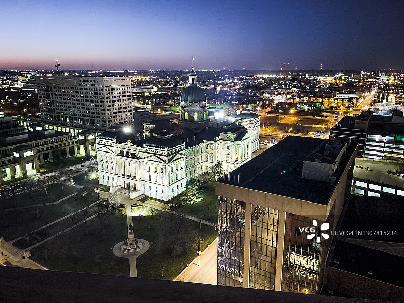 印第安纳州议会大厦图片素材