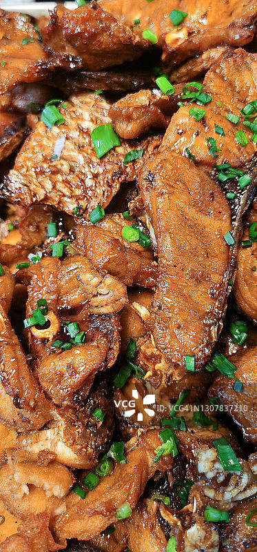 香辣炸鱼图片素材