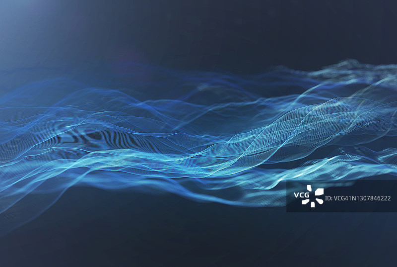 大数据浪潮图片素材