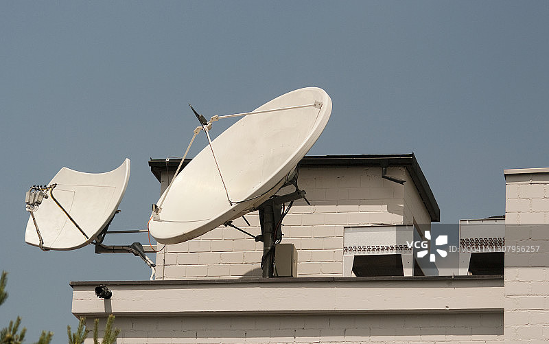 卫星天线电视天线—瑞士图片素材