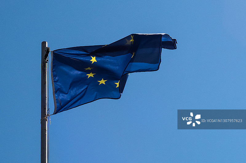 欧盟旗帜图片素材