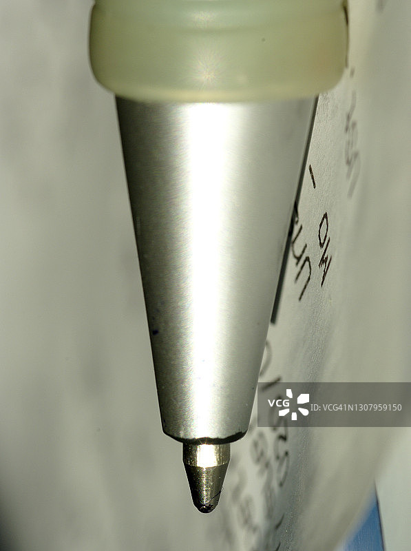 圆珠笔特写图片素材