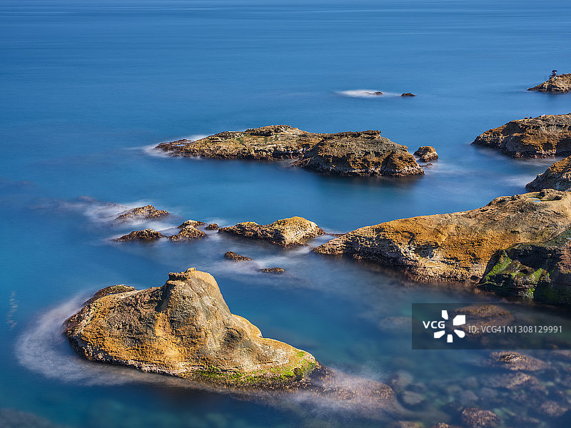 东北及依兰海岸风景名胜区(原东北海岸风景名胜区)是位于台湾东北角具有特殊地质景观和历史的风景名胜区图片素材