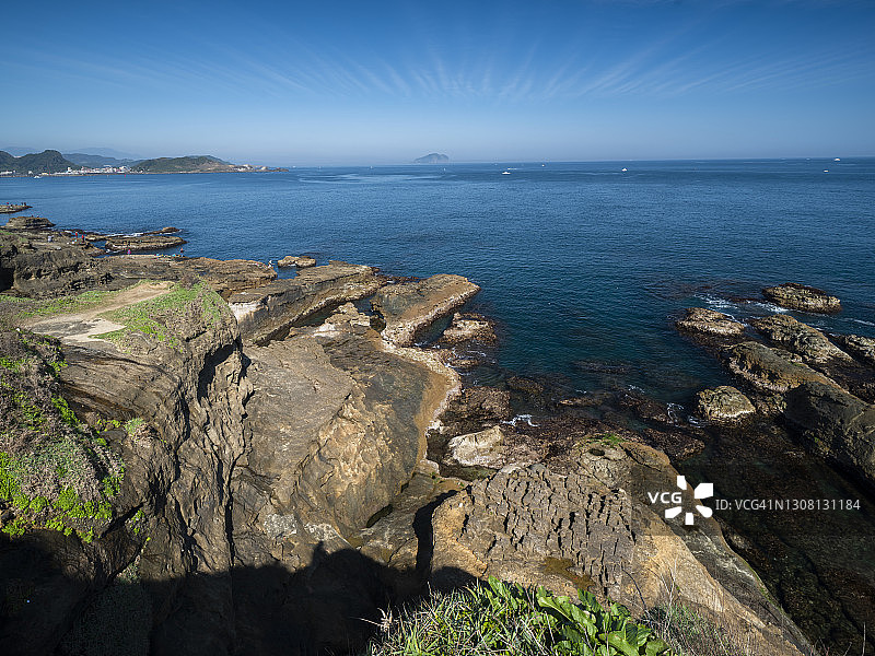 东北及依兰海岸风景名胜区(原东北海岸风景名胜区)是位于台湾东北角具有特殊地质景观和历史的风景名胜区图片素材