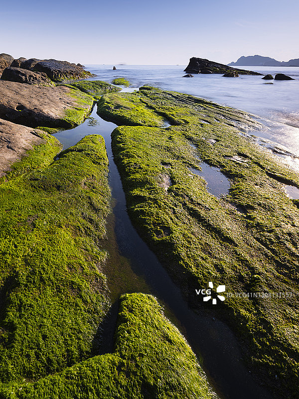 东北及依兰海岸风景名胜区(原东北海岸风景名胜区)是位于台湾东北角具有特殊地质景观和历史的风景名胜区图片素材