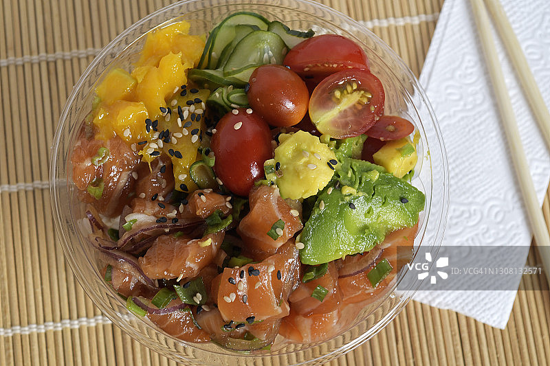 夏威夷盖饭图片素材