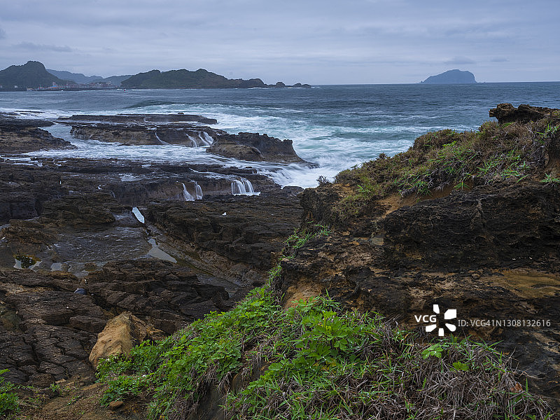 东北及依兰海岸风景名胜区(原东北海岸风景名胜区)是位于台湾东北角具有特殊地质景观和历史的风景名胜区图片素材