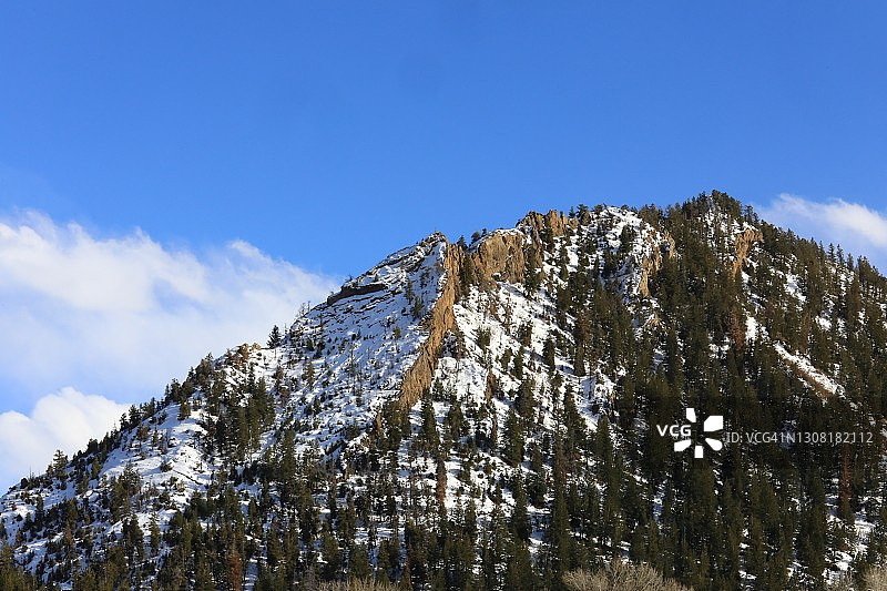 阿斯彭高地山脉图片素材