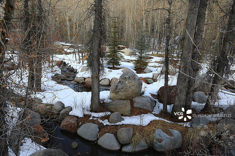 科罗拉多州阿斯彭市约翰·丹佛保护区的风景图片素材