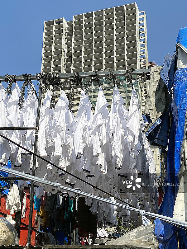 孟买玛哈拉克斯米洗衣场图片素材